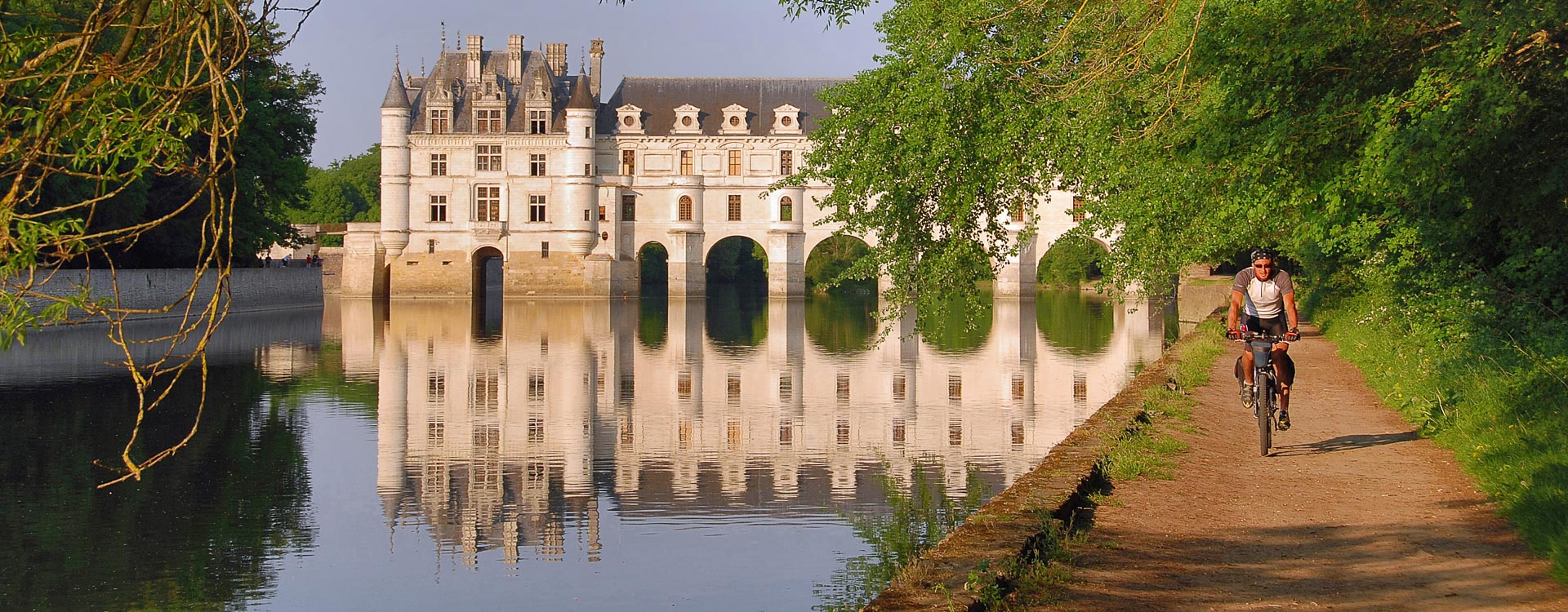 E-Bike-Frankreich - Schloss von Chenonceaux